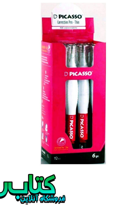 لاک غلط گیر پیکاسو مدل Correction pen-thin 6 gr