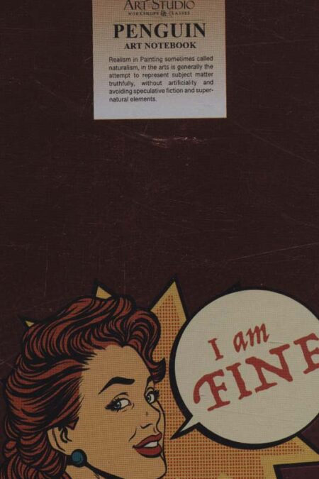 دفتر طراحی کاغذ ترکیبی پنگوئن (کد 035)،(فلزی)