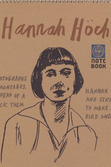 دفتر طراحی A4 (HANNAH HOCH:هانا هوش)،(کد 55)،(سیمی)