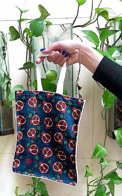 کیف پارچه ای قدیما 35*26.5 (کد BA-40)
