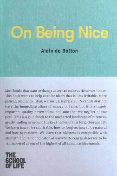 ON BEING NICE:در باب خوب بودن (زبان اصلی،انگلیسی)