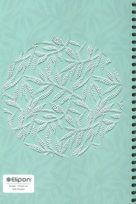 دفتر خط دار فانتزی 100 برگ (4طرح،کد 279)،(سیمی)