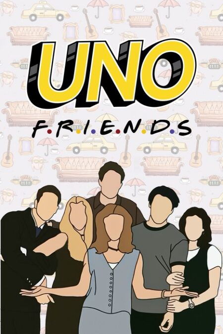 بسته بازی کارتی اونو فرندز (UNO FRIENDS)،(باجعبه)