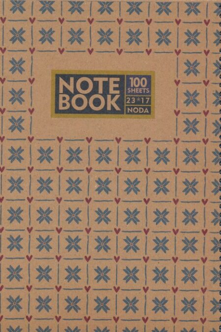 دفتر خط دار 100 برگ (کد 2226)،(سیمی)