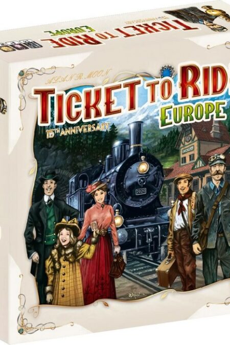 بسته بازی کارتی تیکت تو راید اروپا (TICKET TO RIDE EUROPE)،(باجعبه)