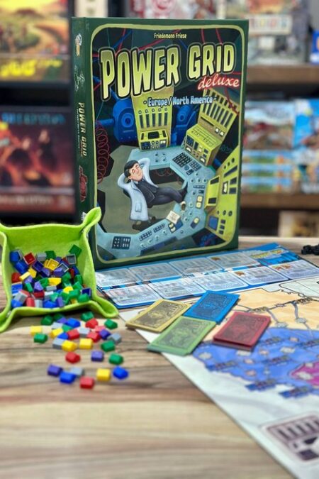 بسته بازی ایرانی استراتژیک شبکه نیرو لوکس (POWER GRID DELUXE)،(باجعبه)