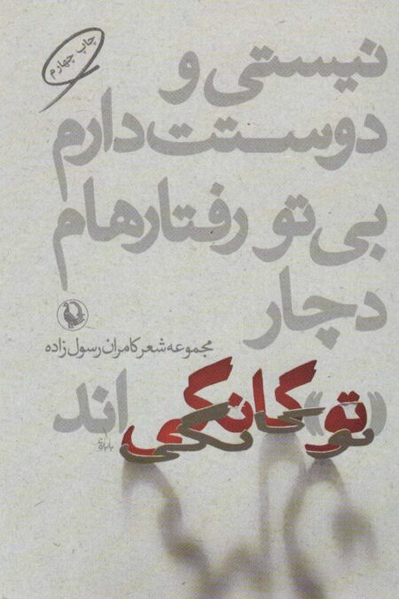 نیستی و دوستت دارم،بی تو رفتارهام دچار «تو»گانگی اند