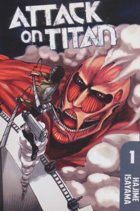 مانگا 1 (ATTACK ON TITAN:حمله به تایتان)،(کمیک استریپ)،(زبان اصلی،انگلیسی)