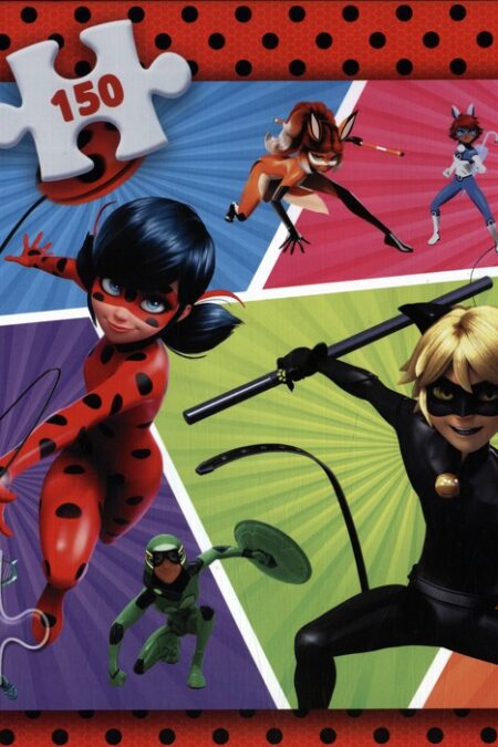 پازل 150 تکه دختر کفشدوزکی (MIRACULOUS LADYBUG)،(باجعبه)