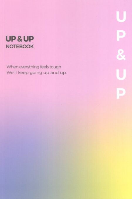 دفتر یادداشت خط دار خلاقیت UP & UP (صورتی،کد889)