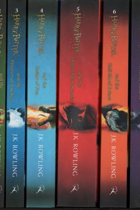 HARRY POTTER:مجموعه هری پاتر (زبان اصلی،انگلیسی)،(7جلدی،باقاب)
