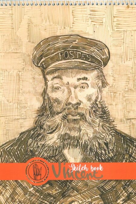 دفتر نقاشی و طراحی 40 برگ (طرح وینسنت،کد 1273)،(سیمی)