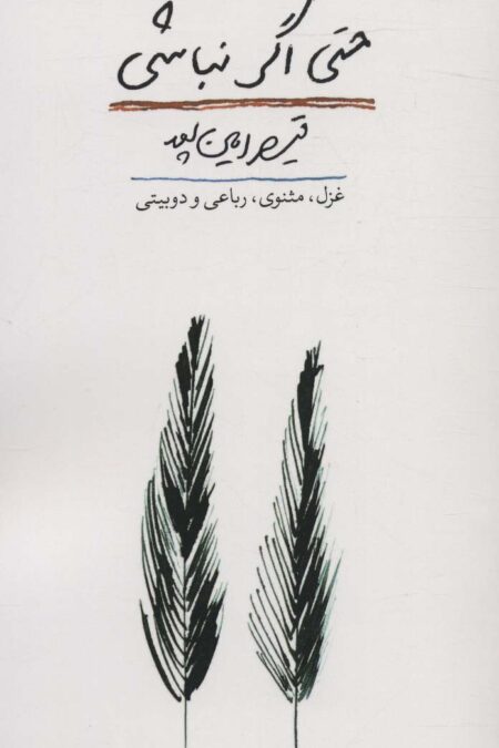 حتی اگر نباشی (غزل،مثنوی،رباعی و دو بیتی)