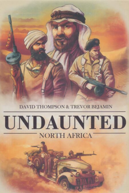 بسته بازی کارتی UNDAUNTED NORTH AFRICA (بی باکان شمال آفریقا)،(باجعبه)