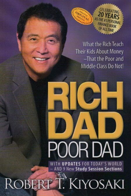 RICH DAD POOR DAD:پدر پولدار،پدر بی پول (زبان اصلی،انگلیسی)