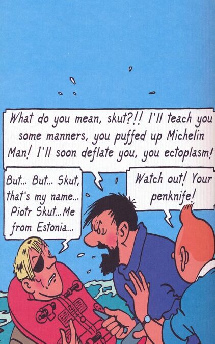 دفتر یادداشت خط دار تن تن (TINTIN،کد 448)