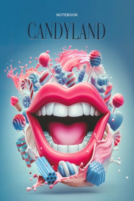 دفتر یادداشت خط دار  (CANDYLAND،کد 493)