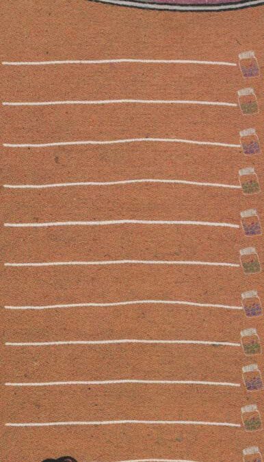 دفتر یادداشت خط دار (پلنر:باف باف)،(کد3314)،(سیمی)