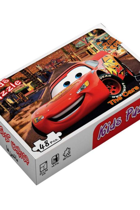 بسته پازل ماشین ها (48تکه،باجعبه)