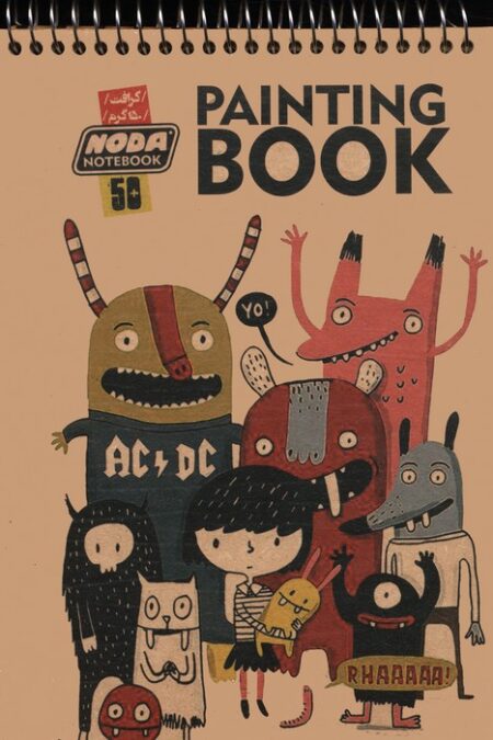 دفتر طراحی A5 (کد 405)،(سیمی)