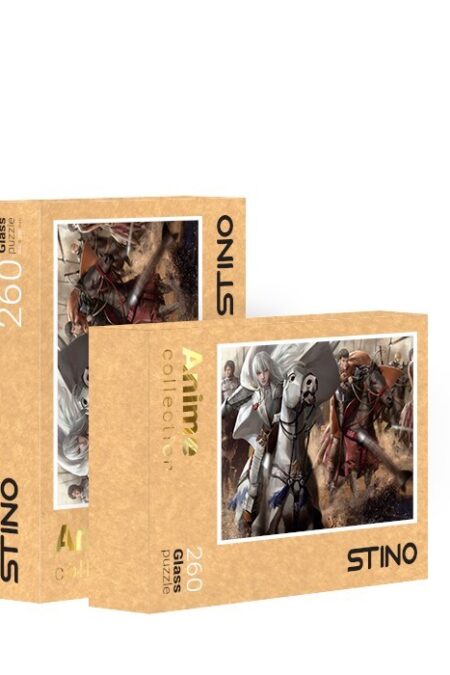 پازل شیشه ای استینو 260 تکه طرح انیمه (کد 80105)،(باجعبه)