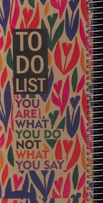 دفتر یادداشت خط دار (TO DO LIST،کد 211)،(سیمی)