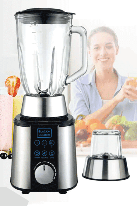 مخلوط کن دو کاره بلک کوکر مدل BC-BM009