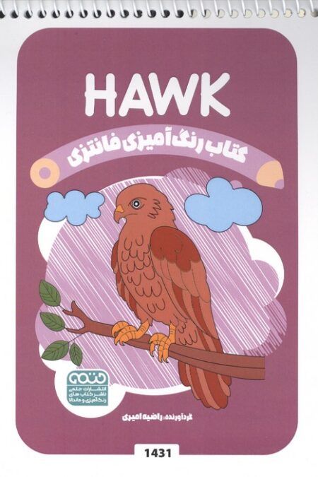 کتاب رنگ آمیزی فانتزی (طرح HAWK،کد 1431)،(سیمی)