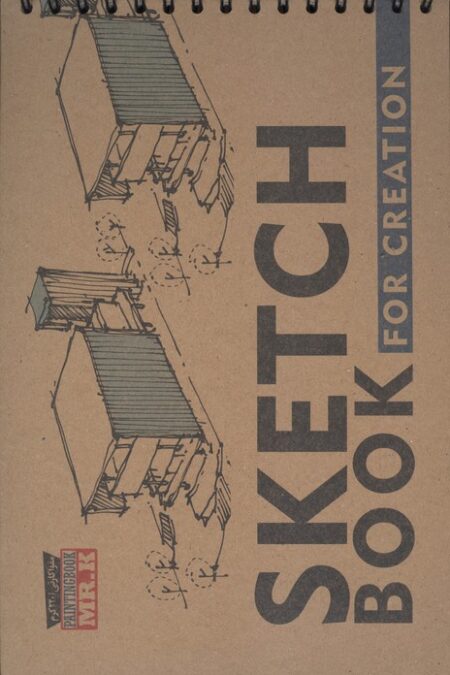 دفتر طراحی A4 (کد 523)،(سیمی)