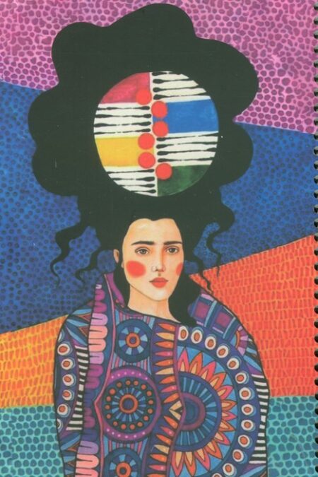 دفتر یادداشت خط دار آرت (کد A008)،(سیمی)