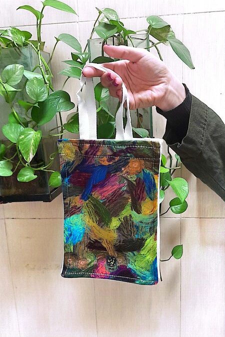 کیف پارچه ای 16*23/5 (کد SK-23)