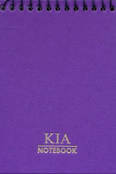 دفتر یادداشت خط دار (کد 00201)،(سیمی)