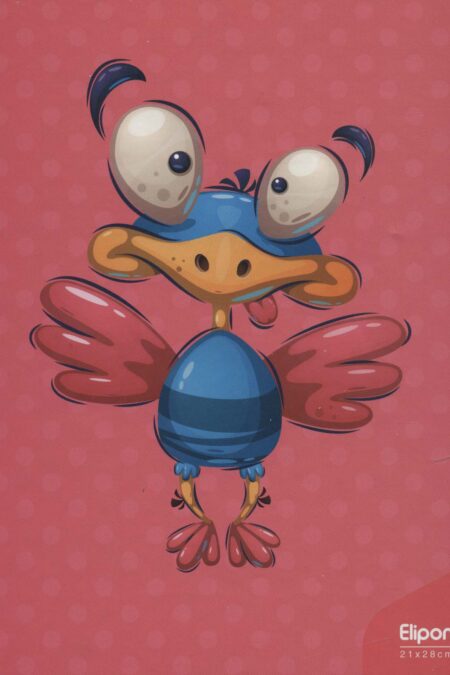 دفتر کلاسوری خط دار 26 حلقه یدک خور 100 برگ (6طرح،کد 288)،(سیمی)